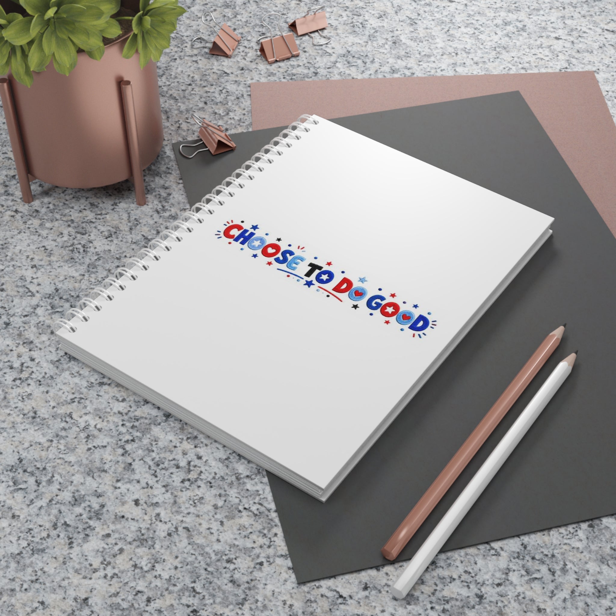 Choose To Do Good Boys Spiral Notebook – Knuckle Up Kids