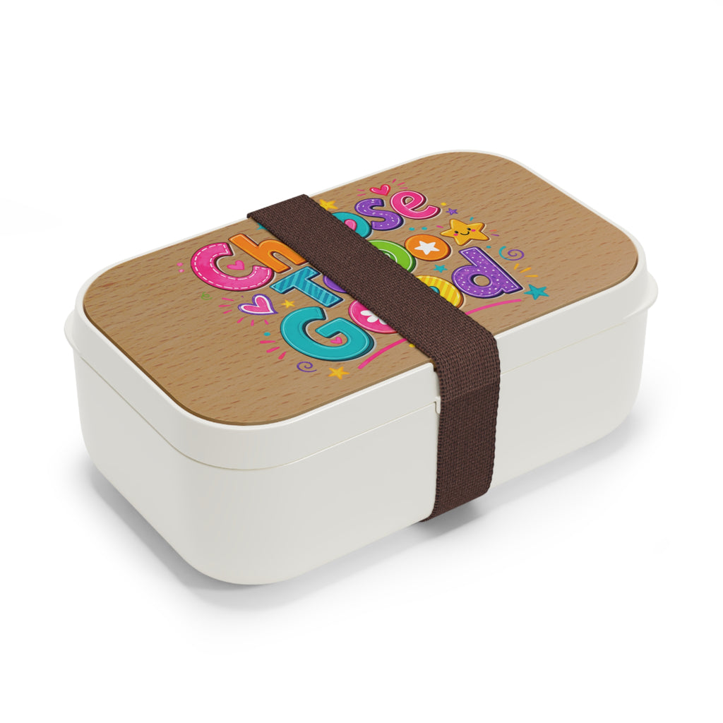 Choose To Do Good Girls Bento Lunch Box – Kids Back-to-School Lunch Container