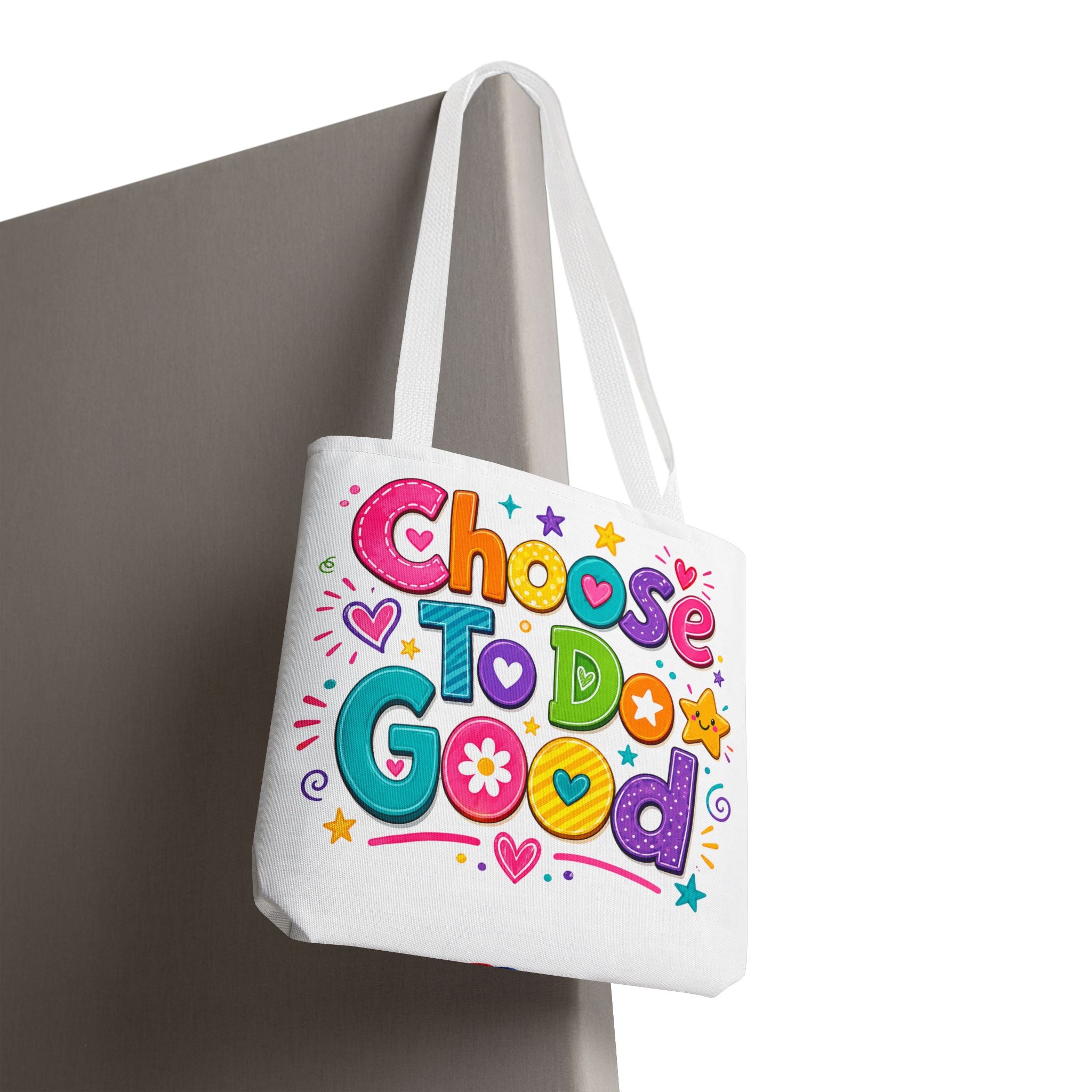 Choose To Do Good Girls Tote Bag | Knuckle Up Kids