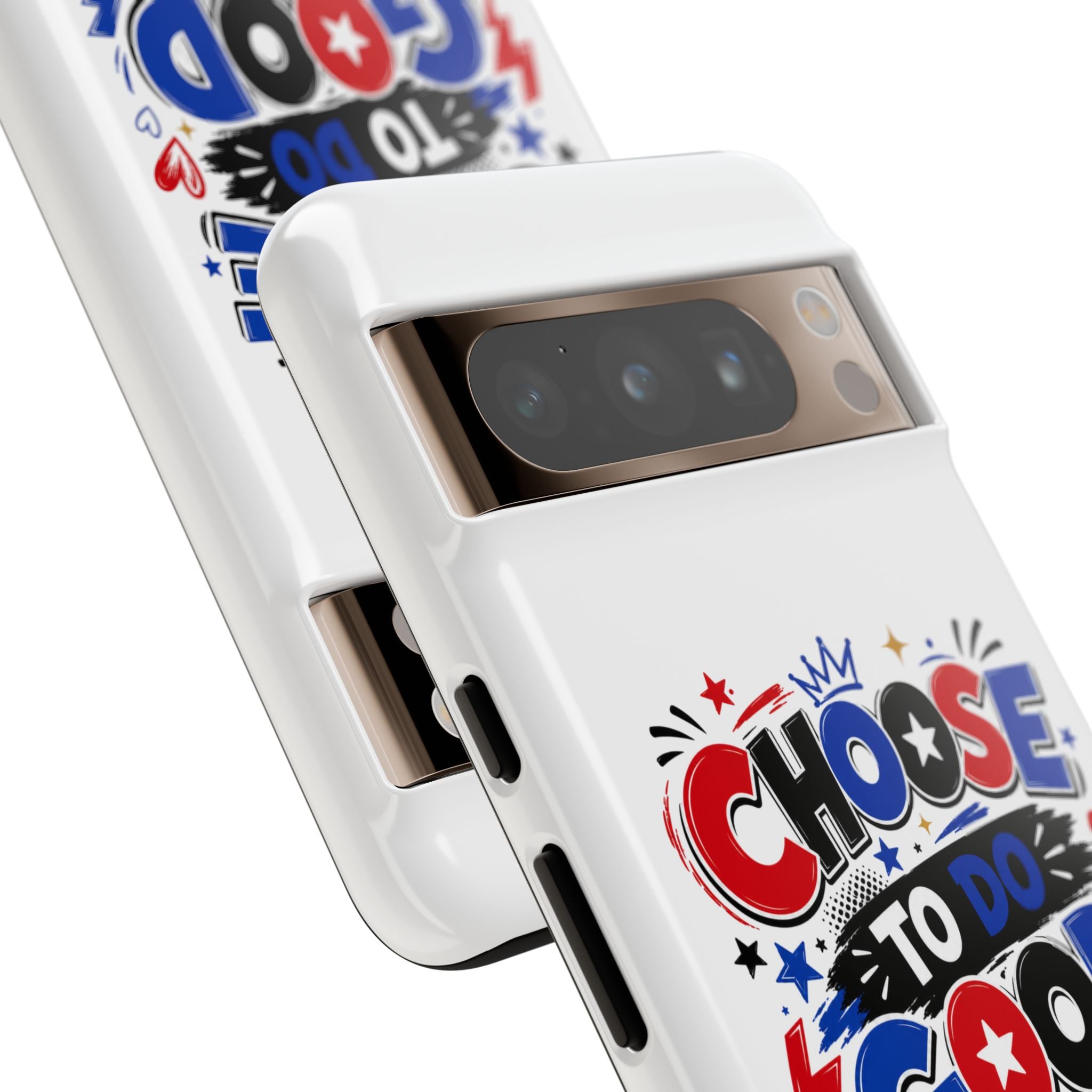 Boys Choose To Do Good Inspirational Tough Phone Case – Glossy or Matte