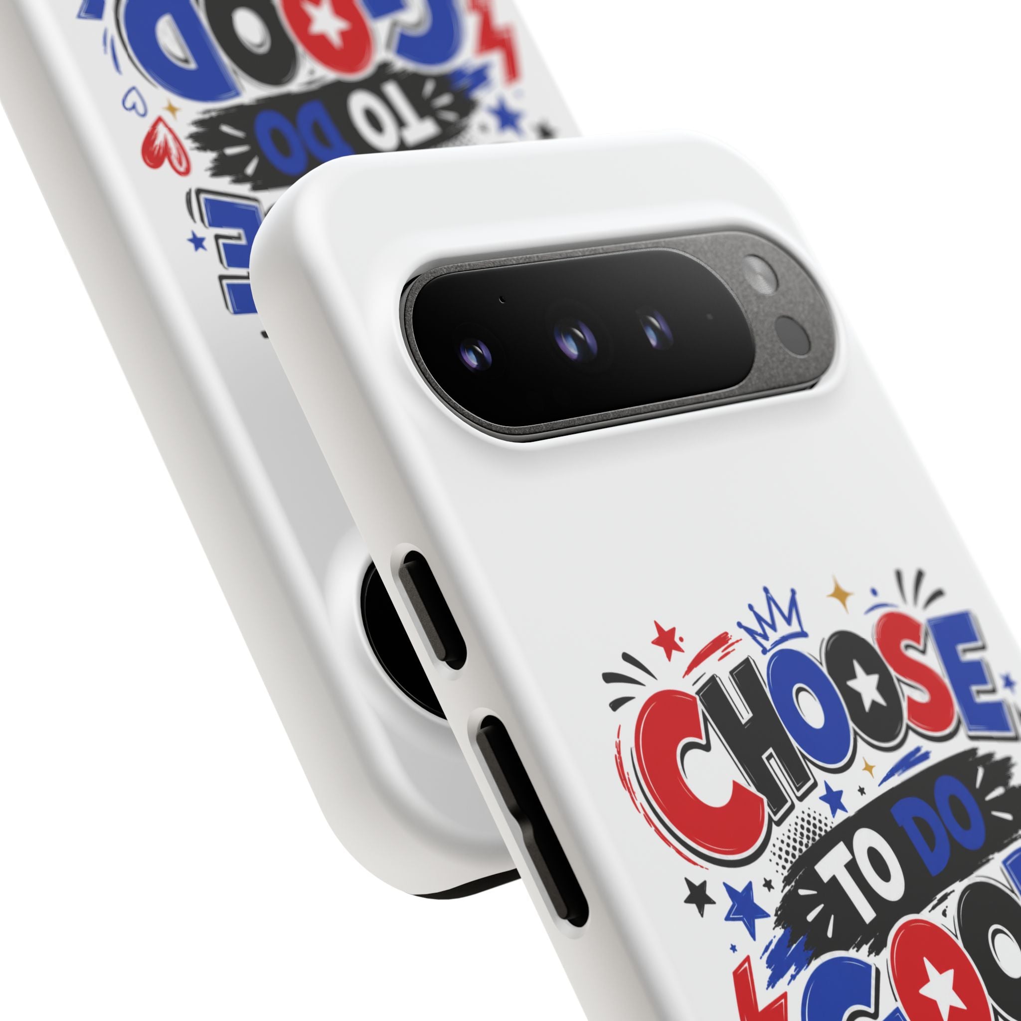 Boys Choose To Do Good Inspirational Tough Phone Case – Glossy or Matte