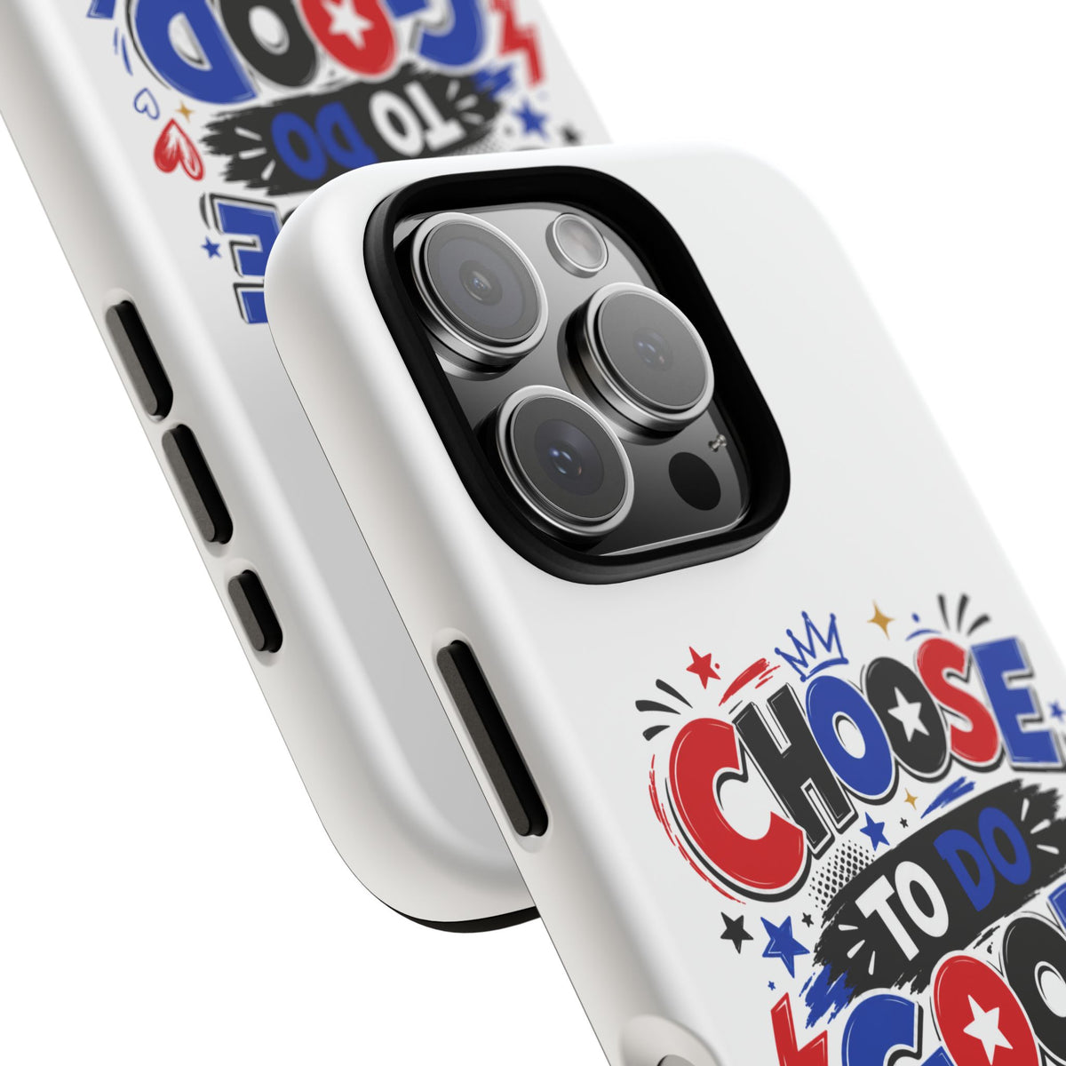 Boys Choose To Do Good Inspirational Tough Phone Case – Glossy or Matte