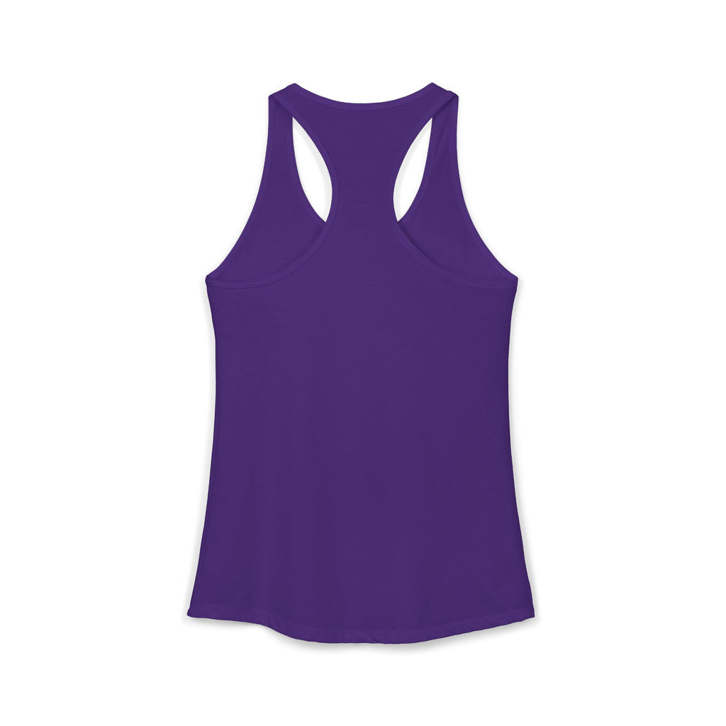 Not Today Women’s Racerback Workout Tank – White Lettering
