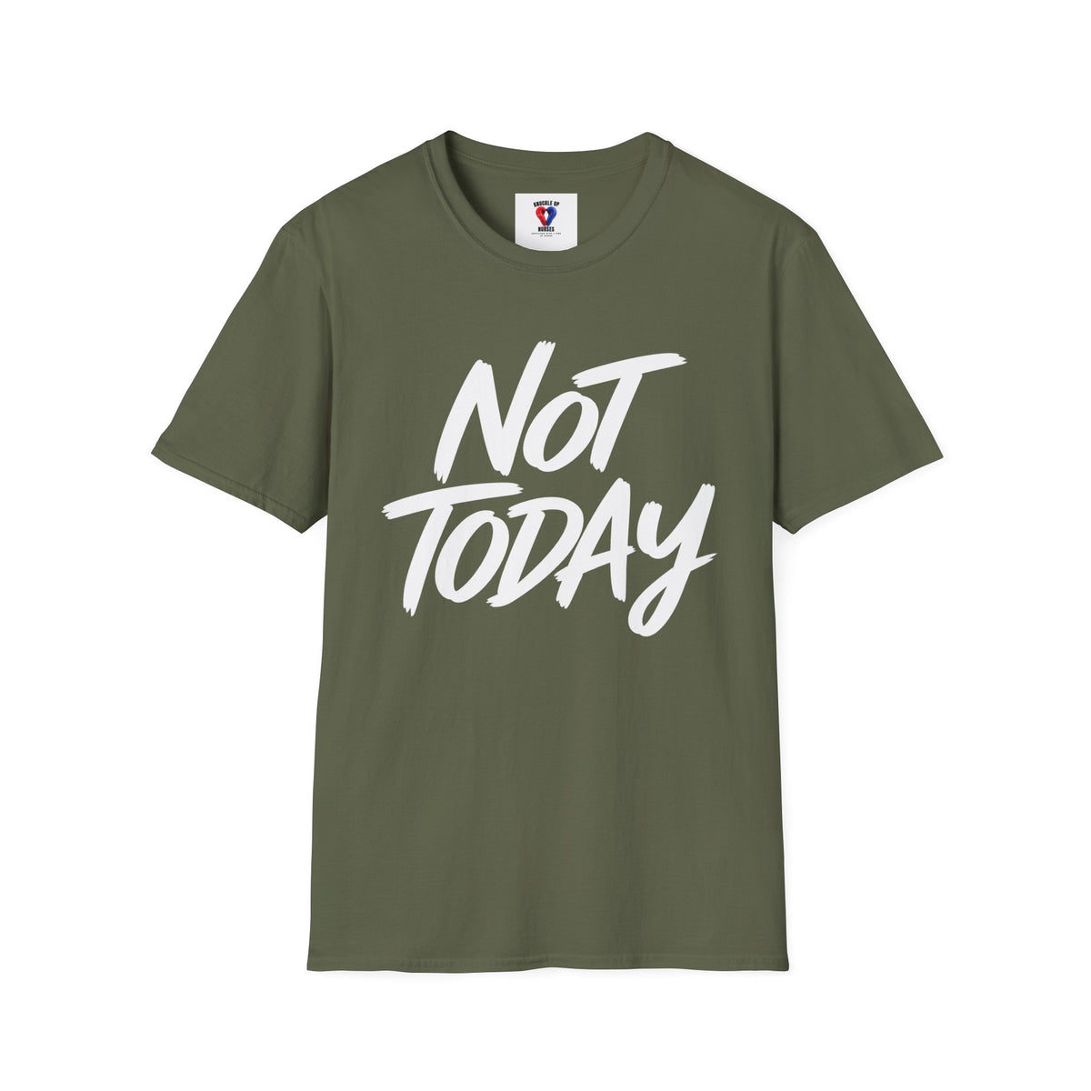 Not Today Unisex Softstyle T-Shirt | Bold Everyday Statement Shirt