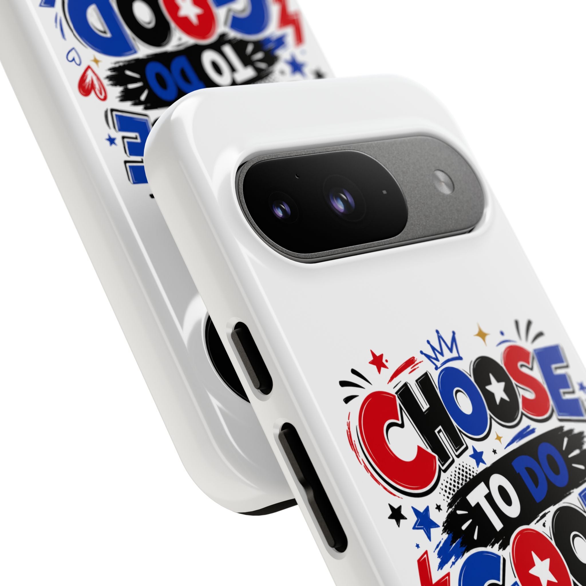 Boys Choose To Do Good Inspirational Tough Phone Case – Glossy or Matte