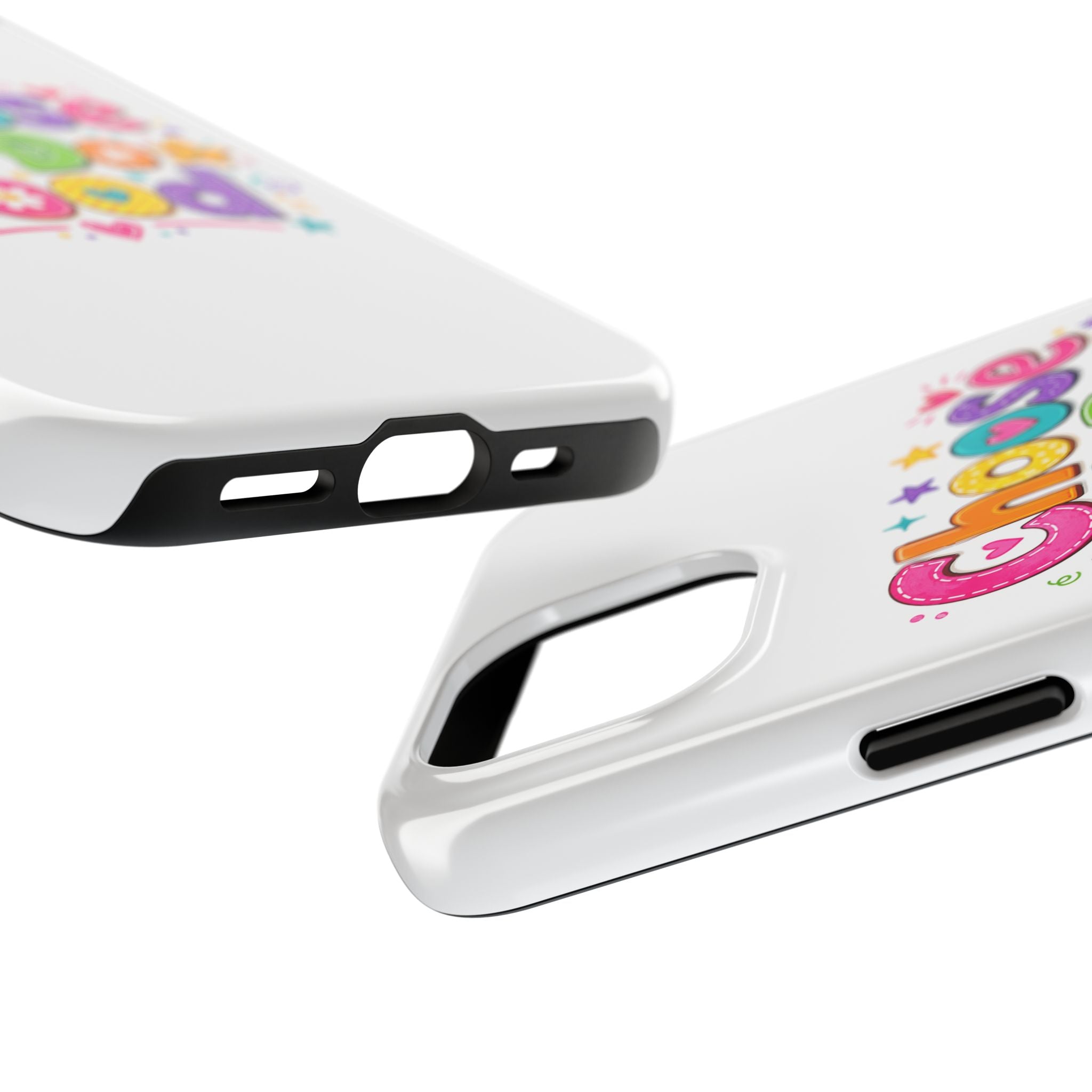 Girls Choose To Do Good Inspirational Glossy Tough Phone Case