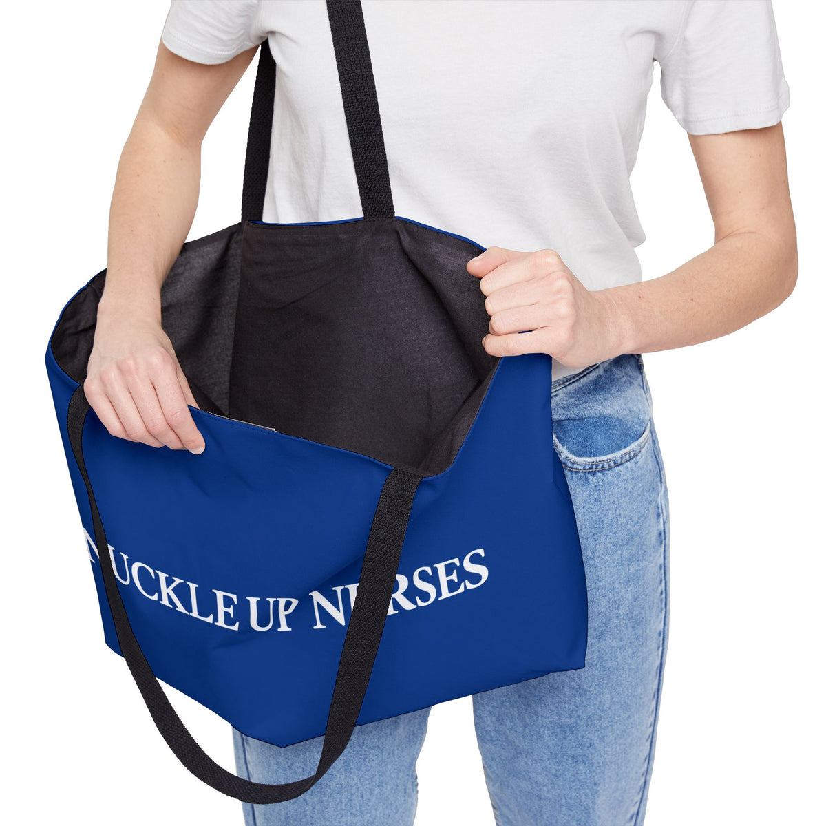 Knuckle Up Nurses Weekender Tote Bag
