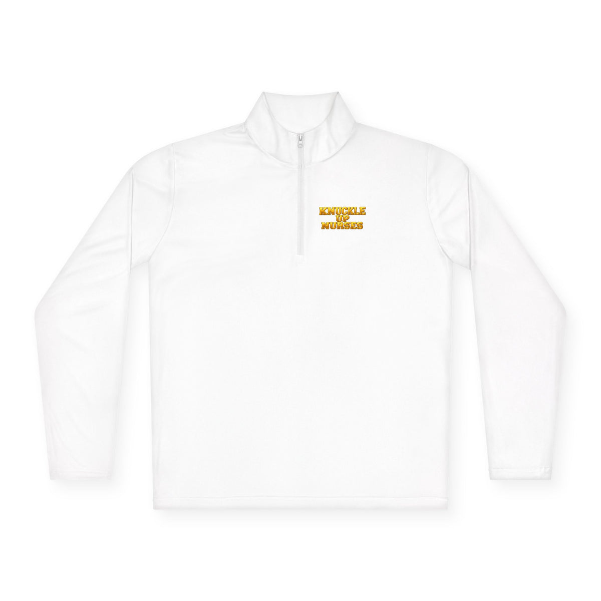 Knuckle Up Nurses Lightweight Quarter-Zip Pullover