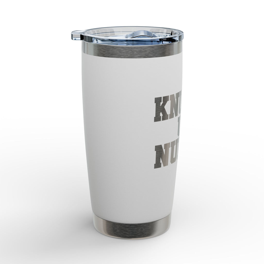 Knuckle Up Nurses Engraved Riva Tumbler — 20 oz