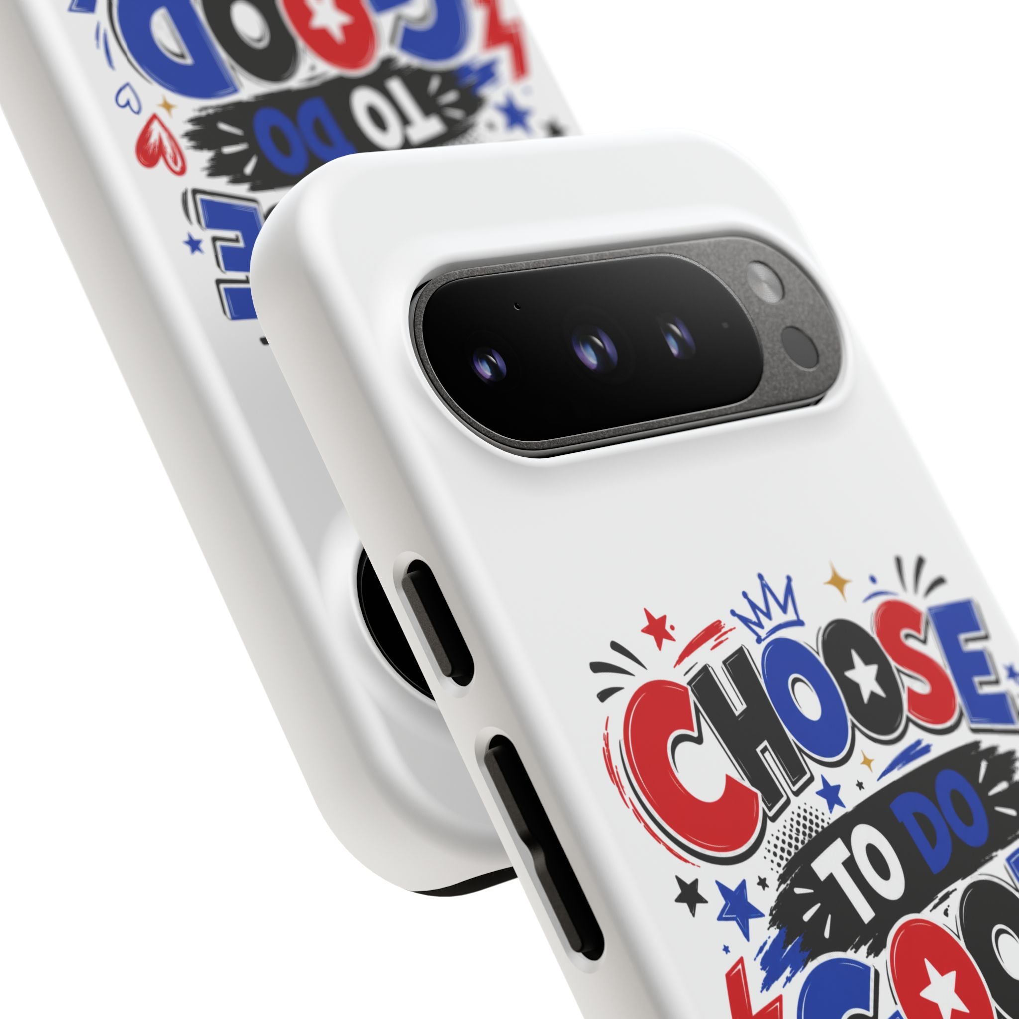 Boys Choose To Do Good Inspirational Tough Phone Case – Glossy or Matte