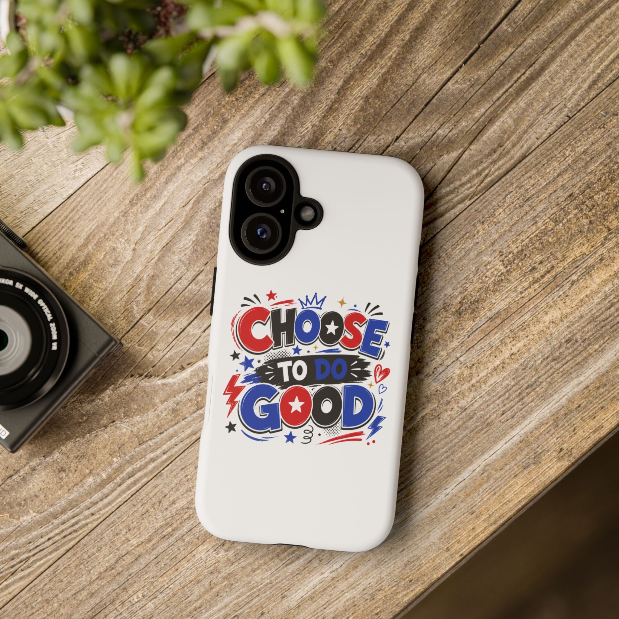 Choose To Do Good Boys iPhone 16 Phone Case | Knuckle Up Kids