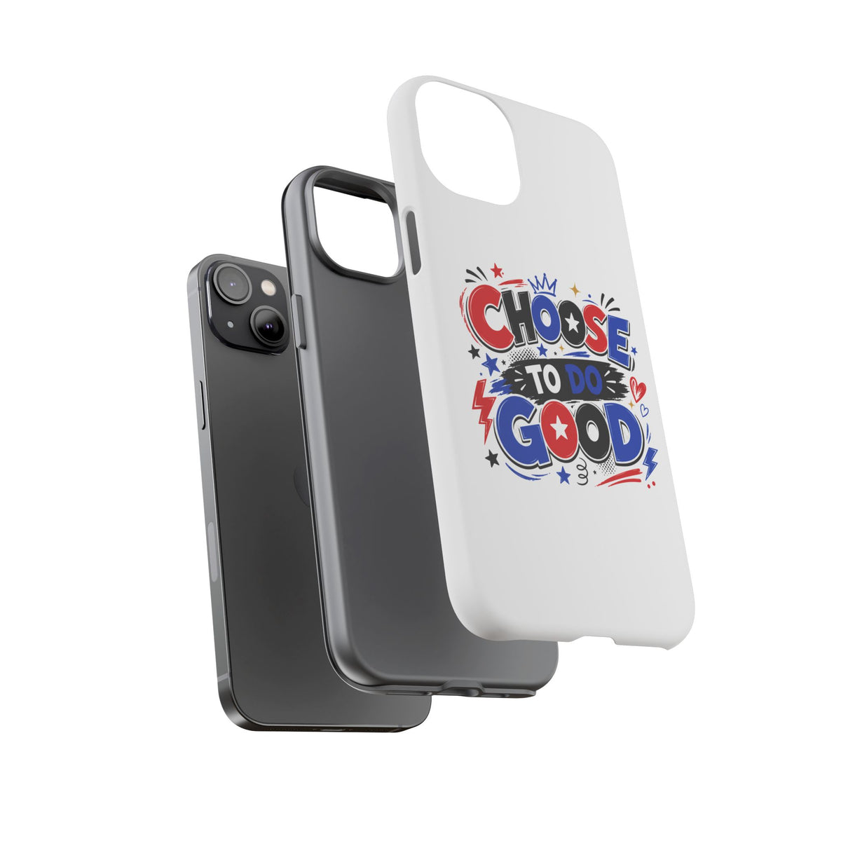 Boys Choose To Do Good Inspirational Tough Phone Case – Glossy or Matte