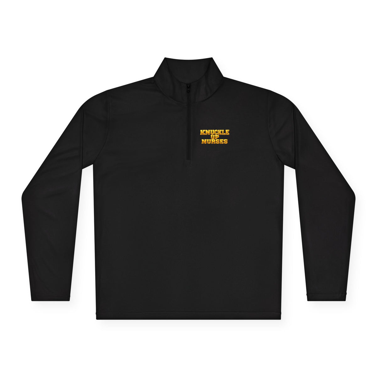 Knuckle Up Nurses Lightweight Quarter-Zip Pullover