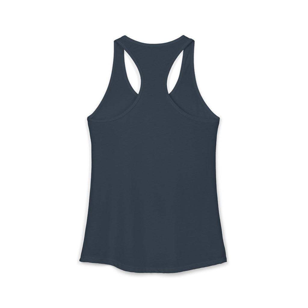 Not Today Women’s Racerback Workout Tank – White Lettering