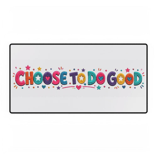 Choose To Do Good Girls Desk Mat | Knuckle Up Kids