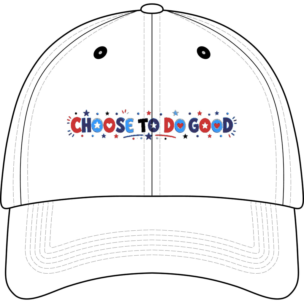 Choose To Do Good Boys Youth Baseball Cap | Embroidered Knuckle Up Kids Hat