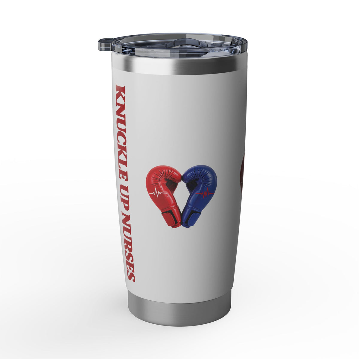 Knuckle Up Nurses Vagabond Insulated Tumbler — 20 oz