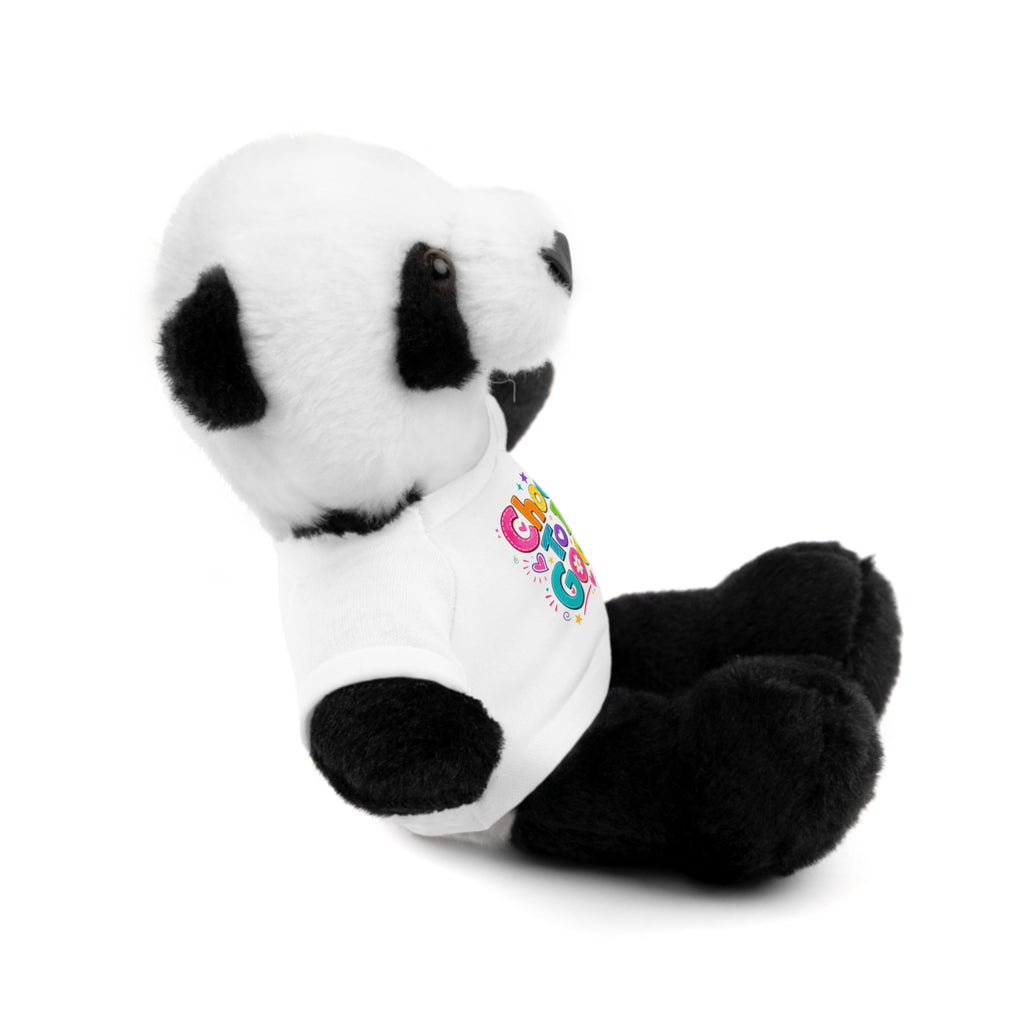 Choose To Do Good Plush Stuffed Animal with T-Shirt – Inspirational Teddy Bear & Animal Friend for Kids