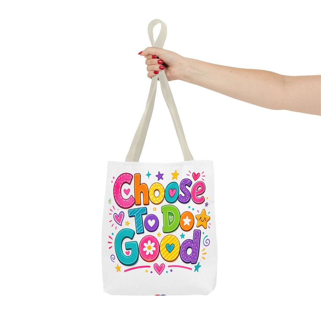 Choose To Do Good Girls Tote Bag | Knuckle Up Kids