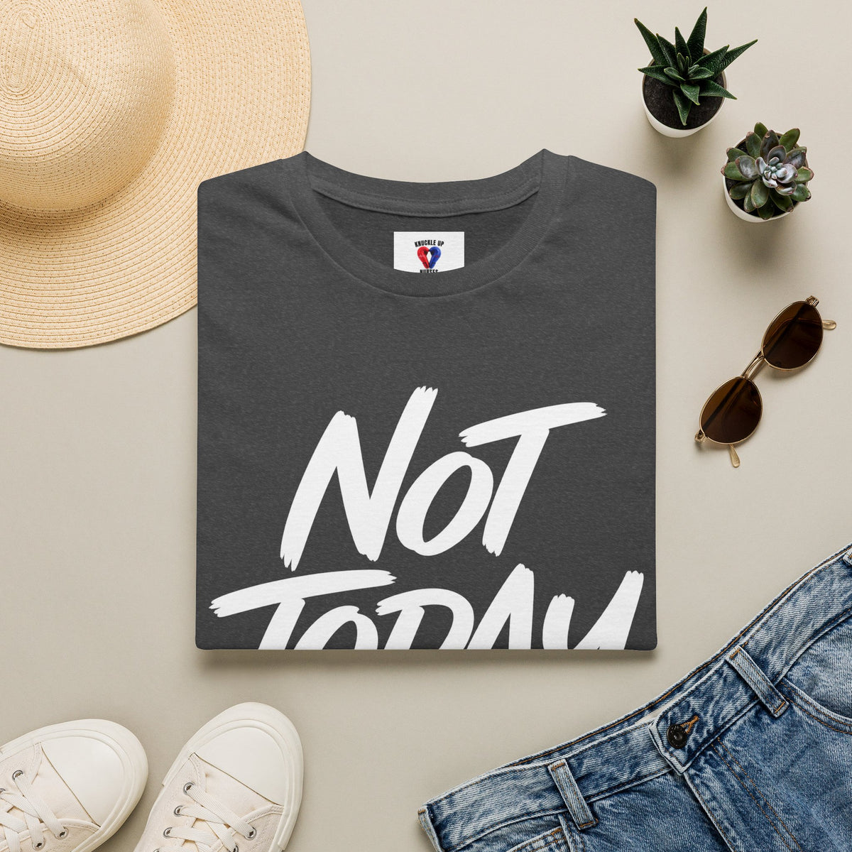 Not Today Unisex Softstyle T-Shirt | Bold Everyday Statement Shirt