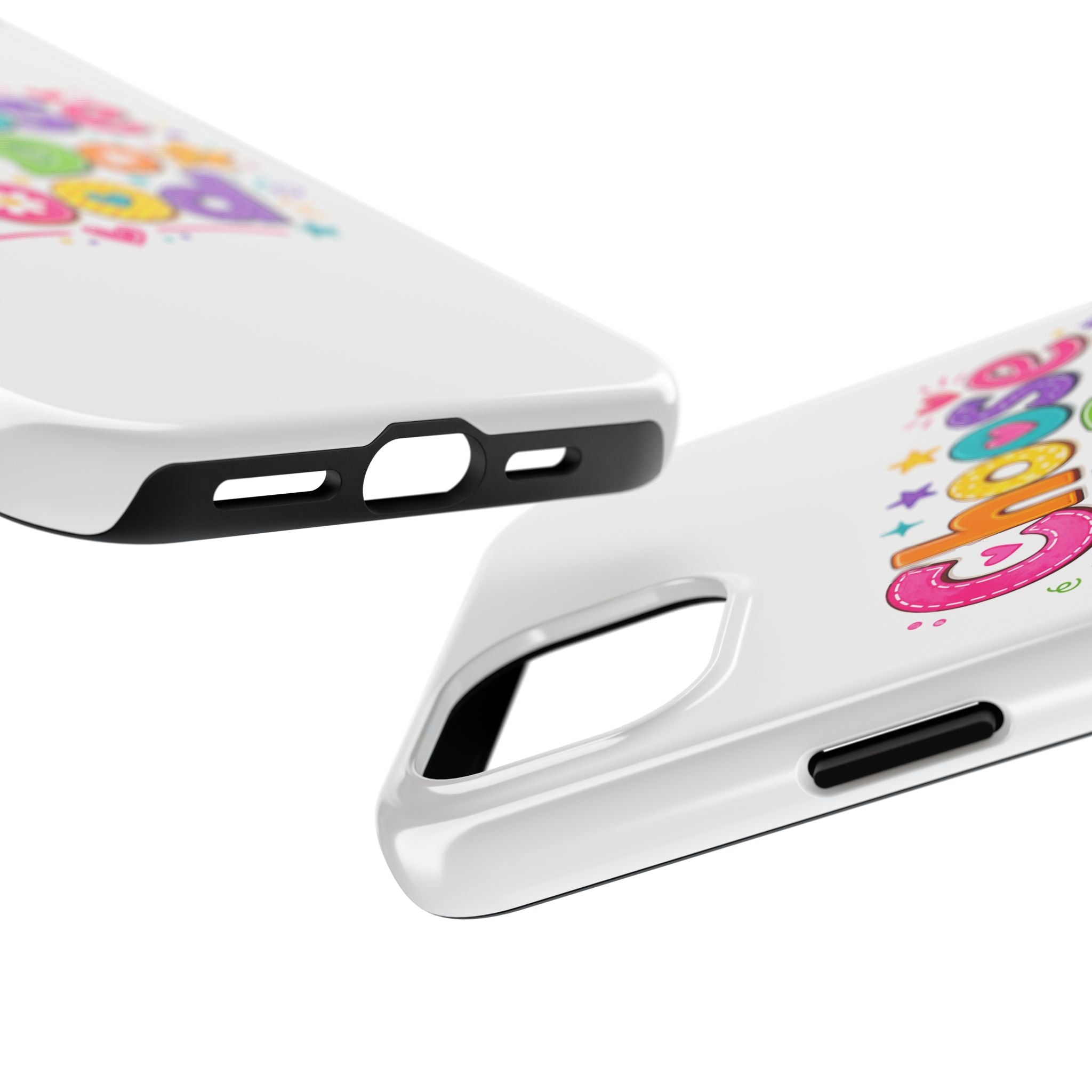 Girls Choose To Do Good Inspirational Glossy Tough Phone Case