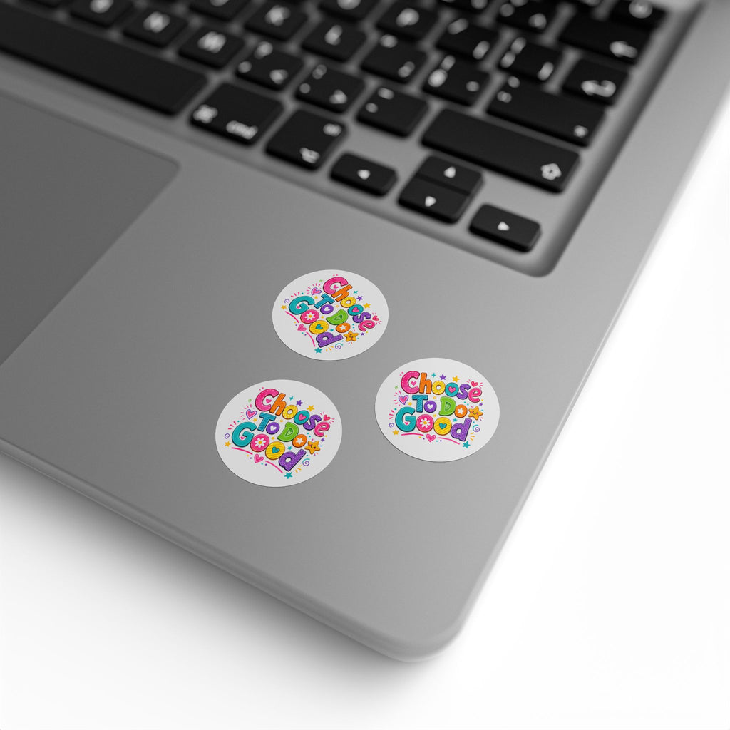Choose To Do Good Inspirational Reward Stickers | Kids Sticker Pack