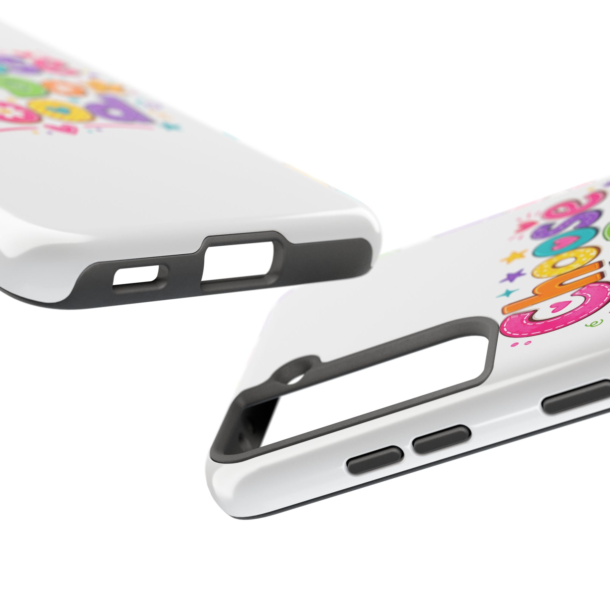 Girls Choose To Do Good Inspirational Glossy Tough Phone Case