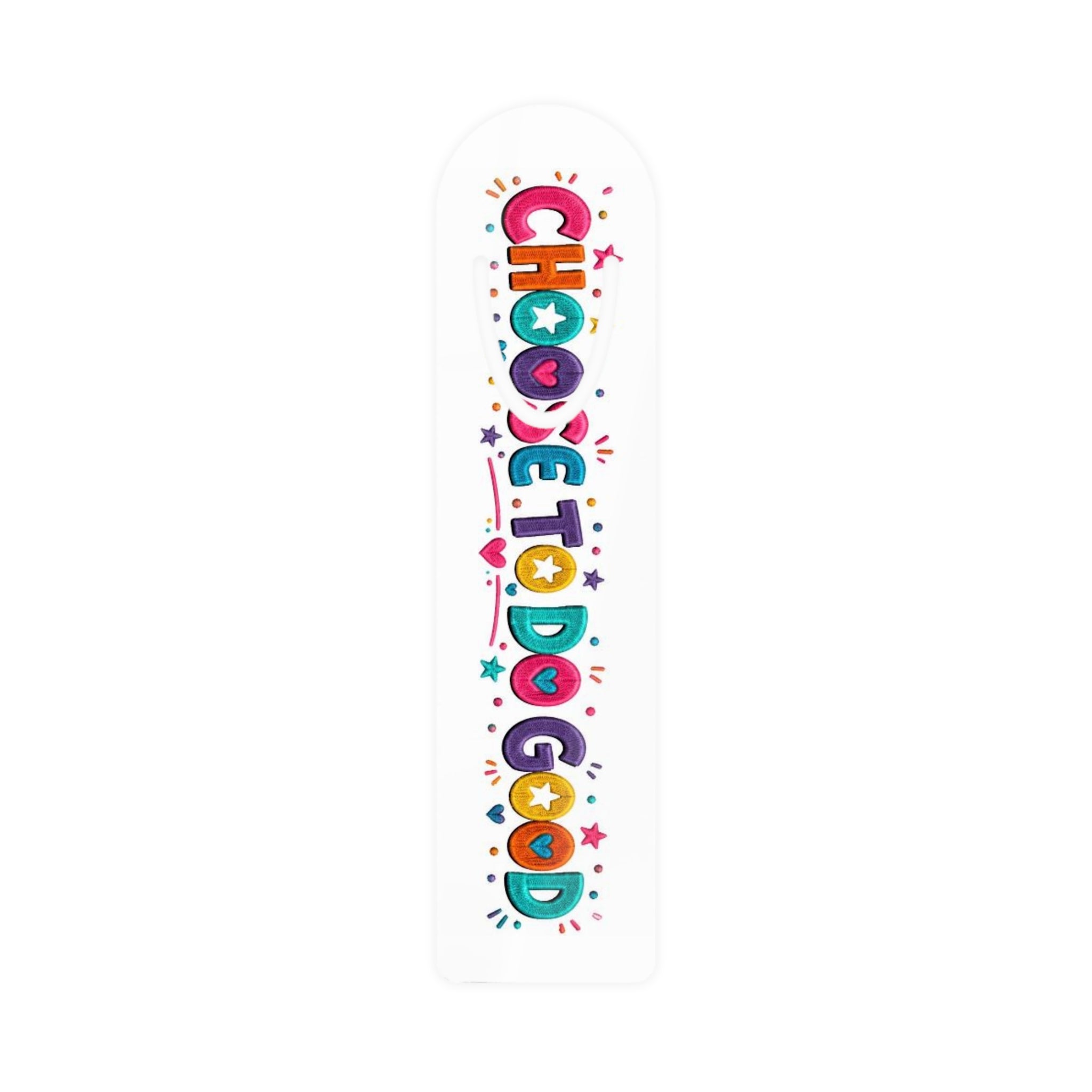 Choose To Do Good Girls Aluminum Bookmark – Knuckle Up Kids