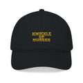 Knuckle Up Nurses Gold Embroidered Organic Cotton Cap