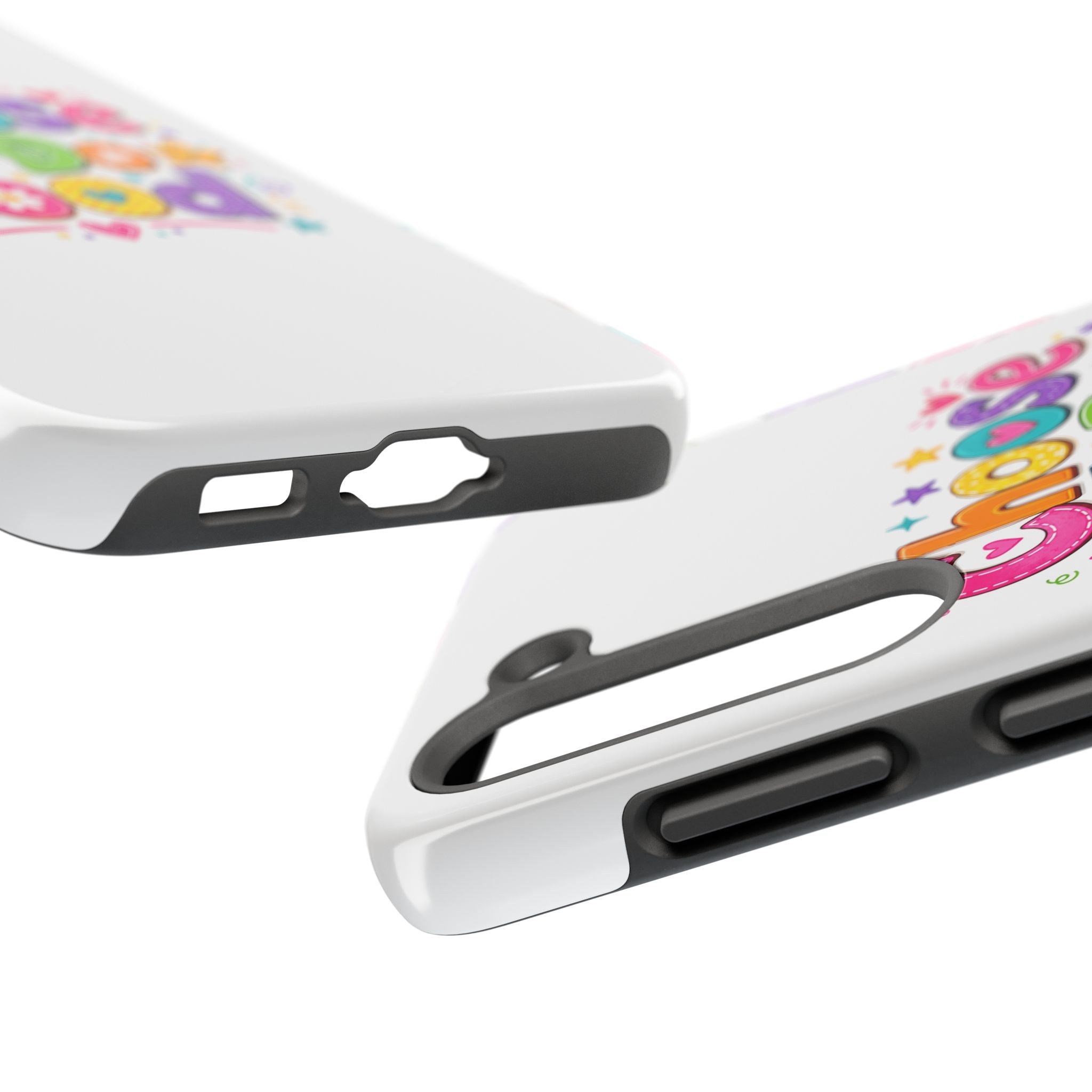 Girls Choose To Do Good Inspirational Glossy Tough Phone Case