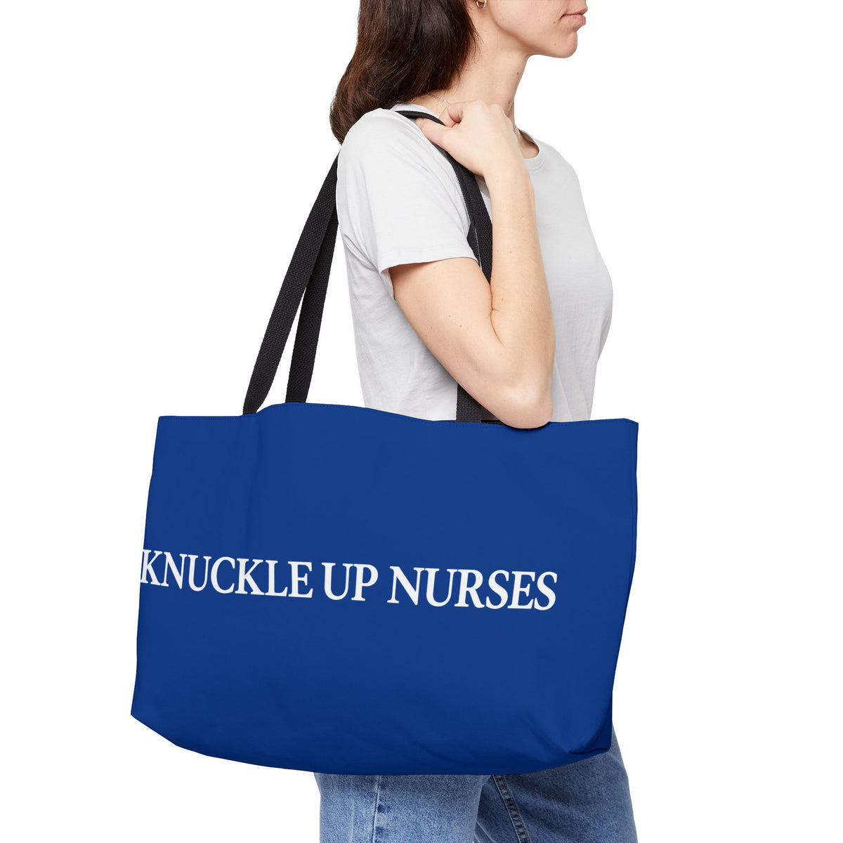 Knuckle Up Nurses Weekender Tote Bag