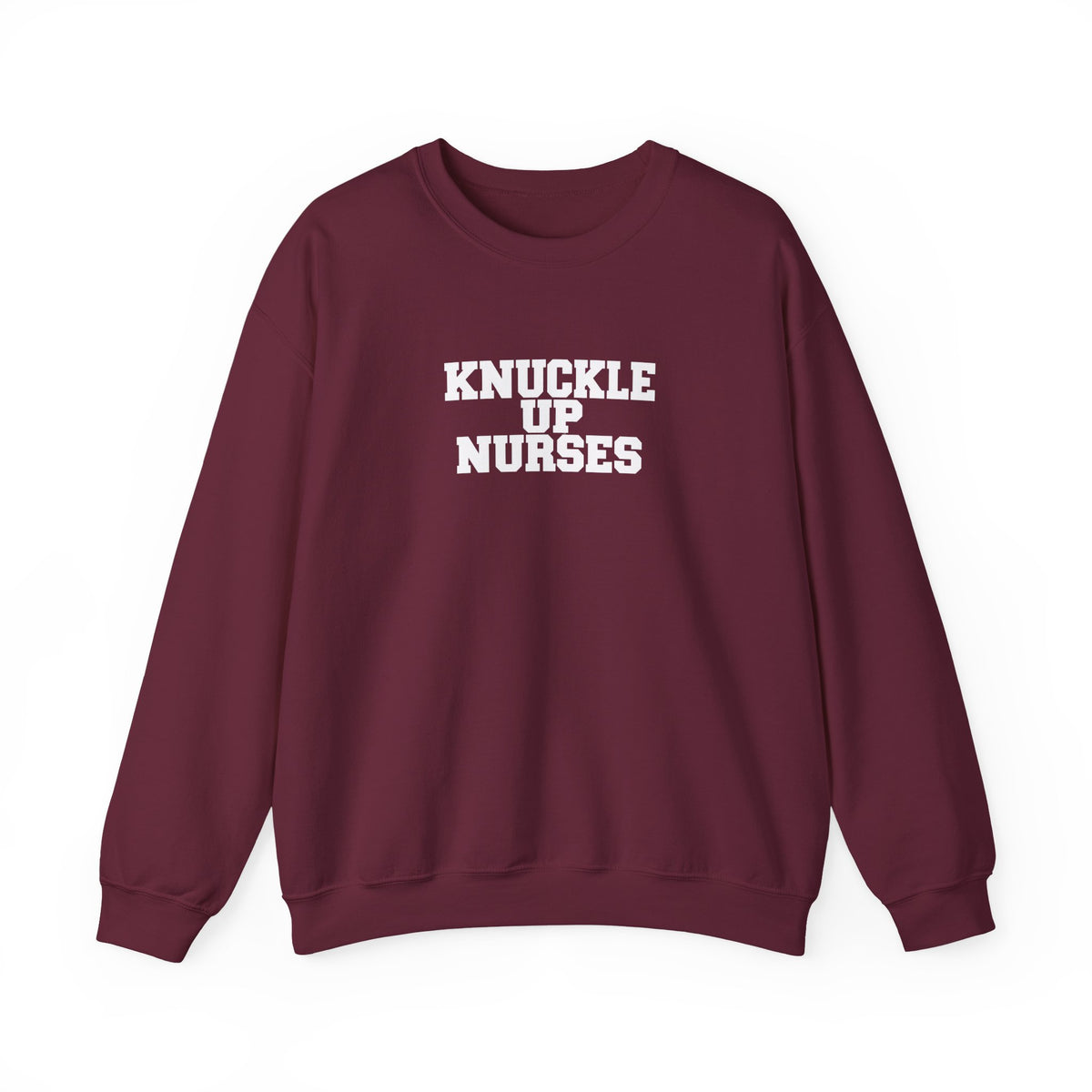 Knuckle Up Nurses Unisex Crewneck Sweatshirt