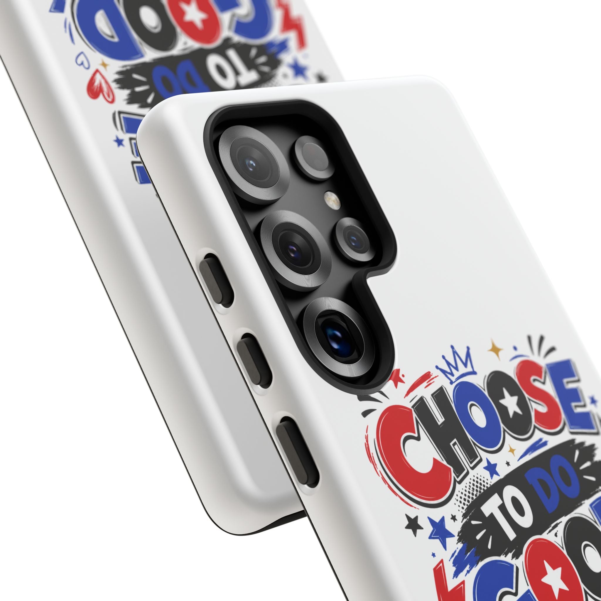 Boys Choose To Do Good Inspirational Tough Phone Case – Glossy or Matte