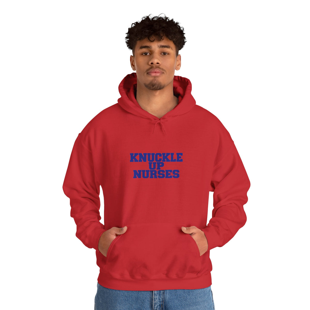 Knuckle Up Nurses Unisex Pullover Hoodie
