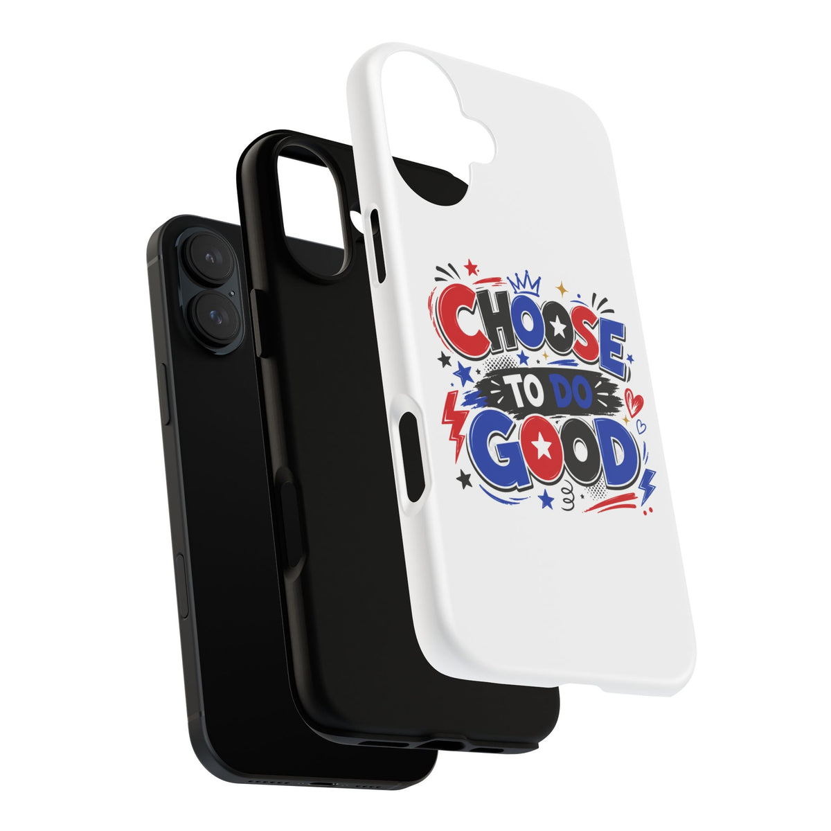 Boys Choose To Do Good Inspirational Tough Phone Case – Glossy or Matte