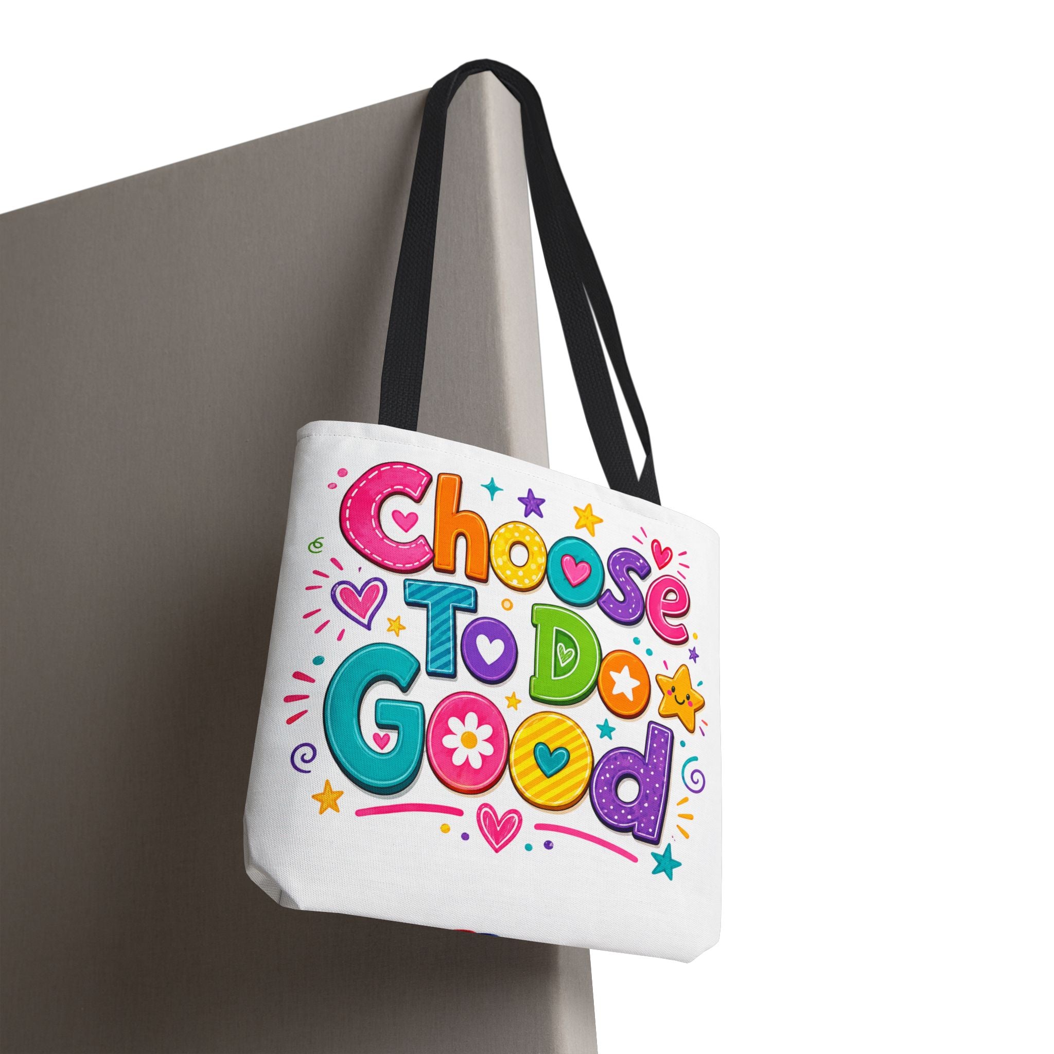 Choose To Do Good Girls Tote Bag | Knuckle Up Kids