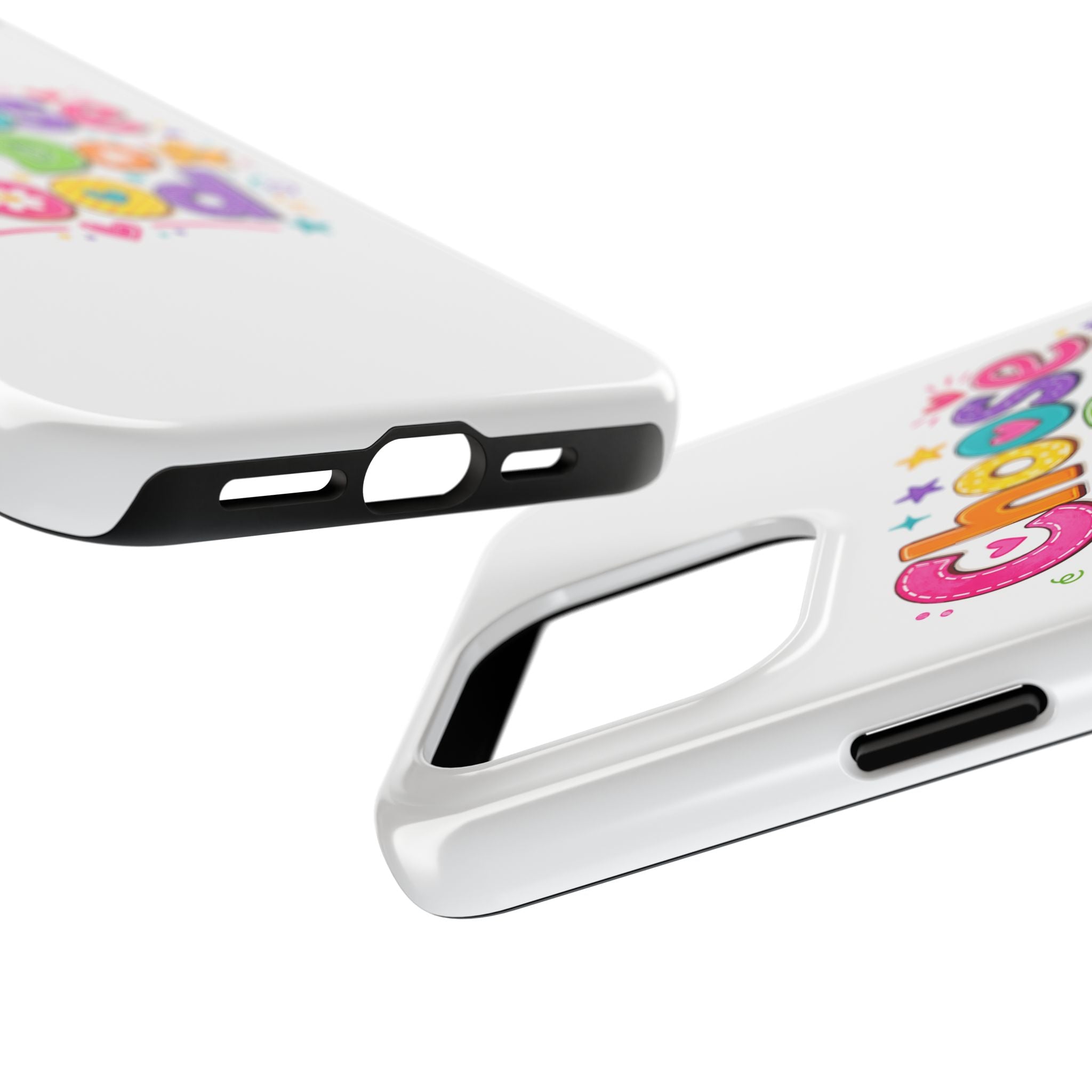 Girls Choose To Do Good Inspirational Glossy Tough Phone Case