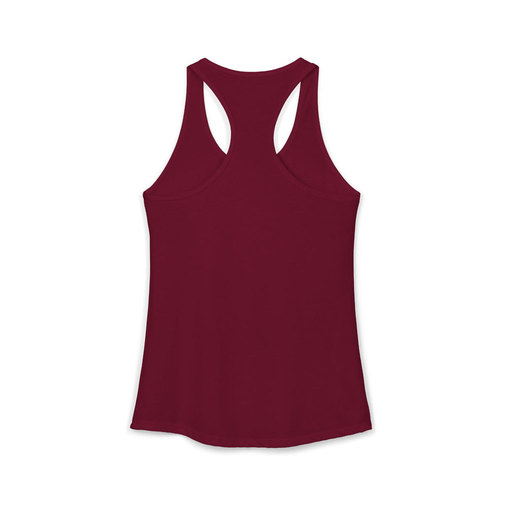 Not Today Women’s Racerback Workout Tank – White Lettering