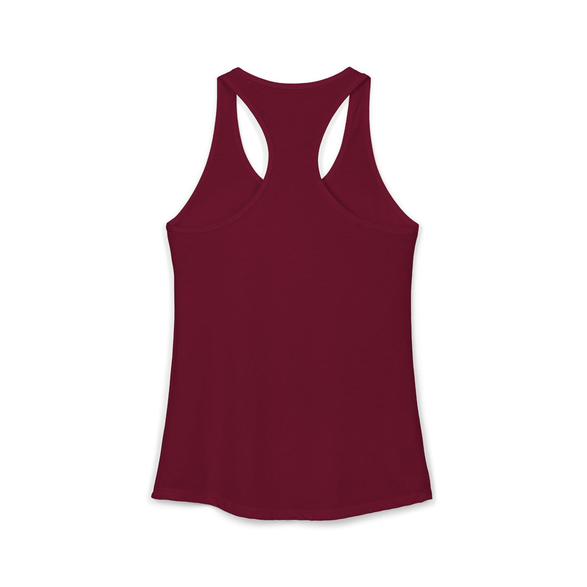 Not Today Women’s Racerback Workout Tank – White Lettering