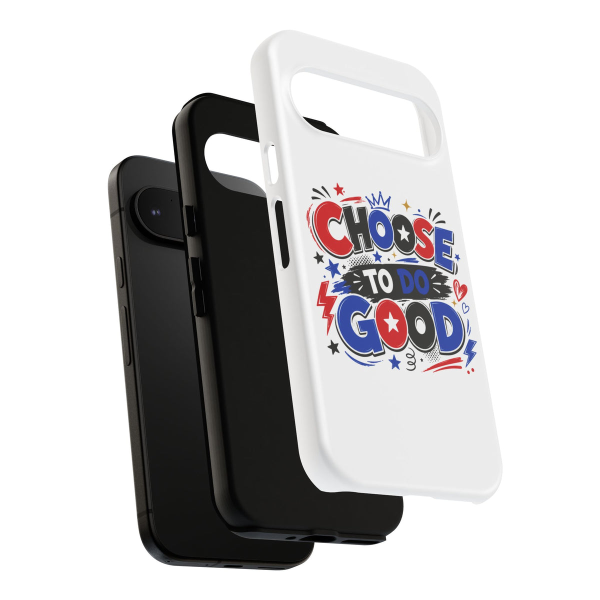 Boys Choose To Do Good Inspirational Tough Phone Case – Glossy or Matte