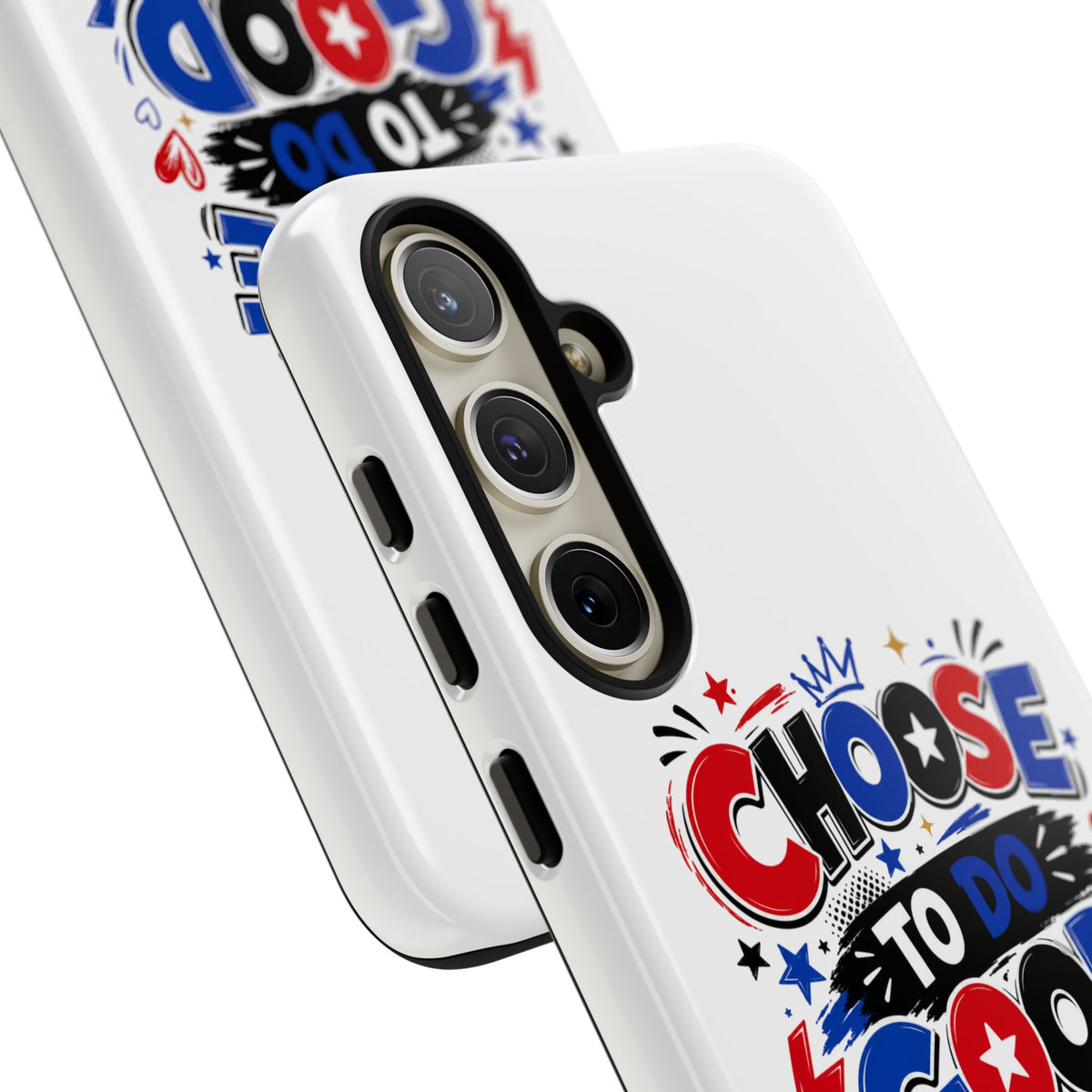Boys Choose To Do Good Inspirational Tough Phone Case – Glossy or Matte