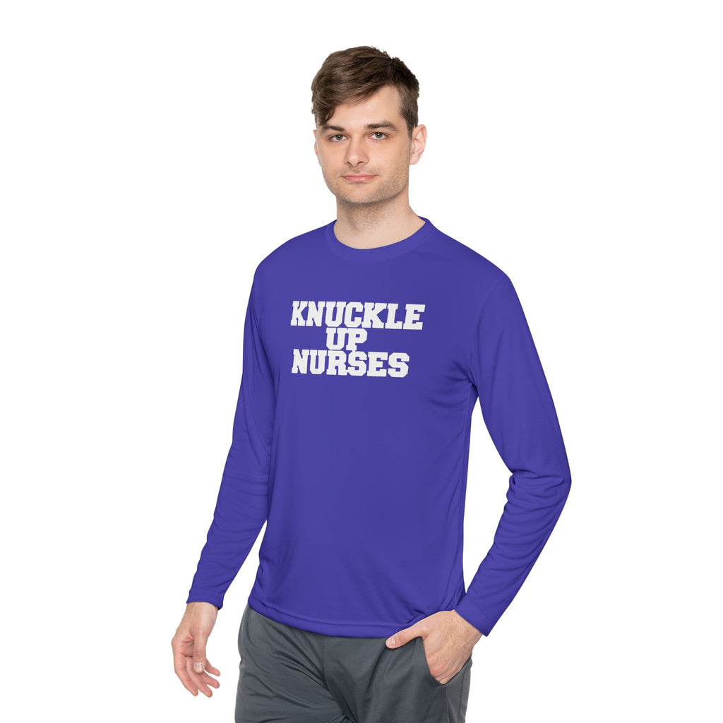 Knuckle Up Nurses Lightweight Performance Long-Sleeve Tee