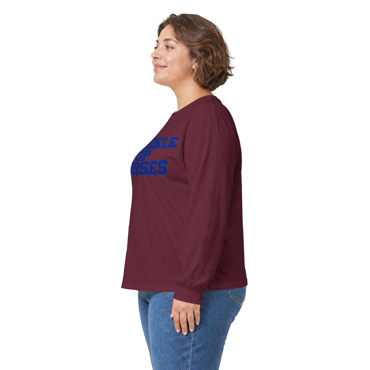 Knuckle Up Nurses Ultra Cotton Long-Sleeve Tee