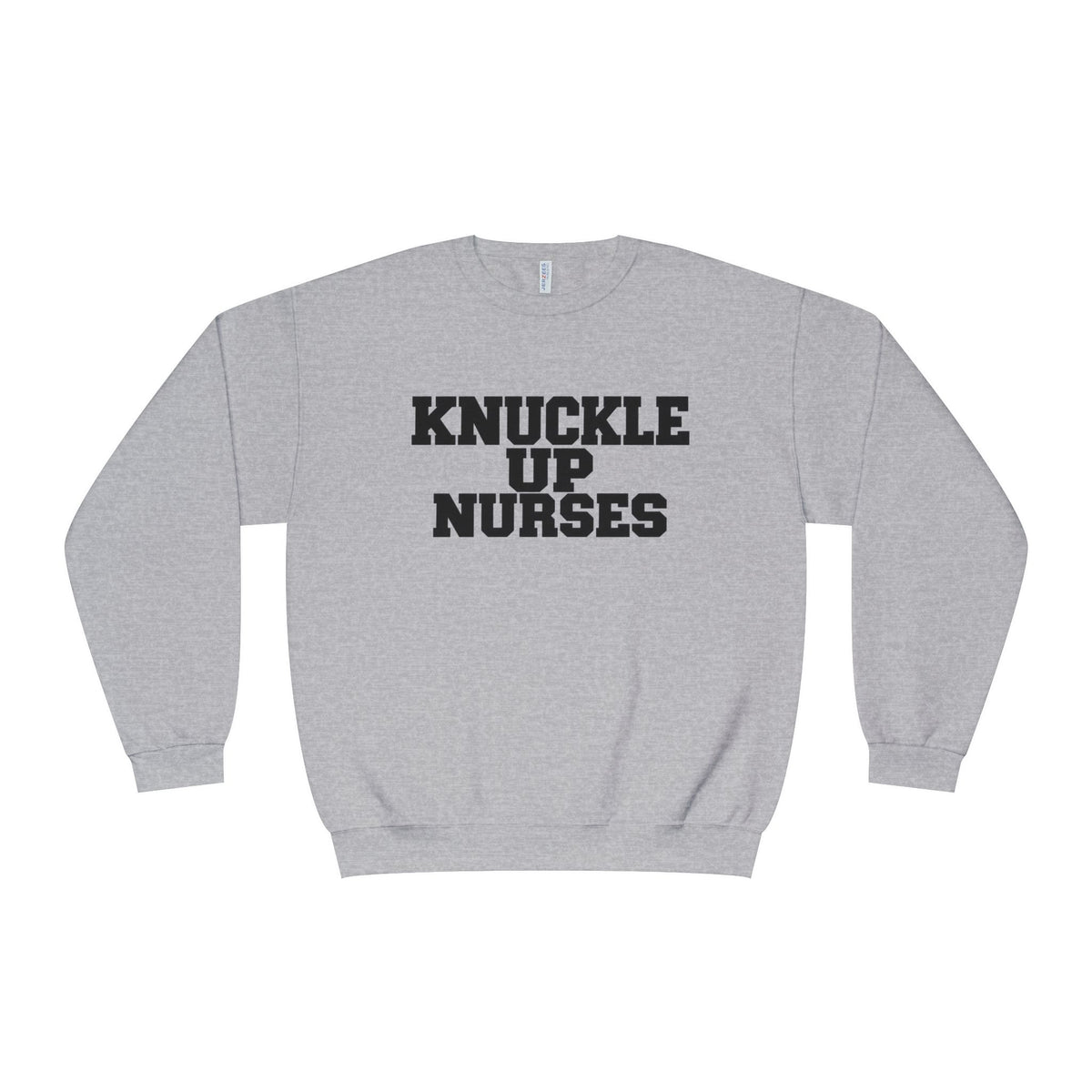 Knuckle Up Nurses NuBlend Crewneck Sweatshirt