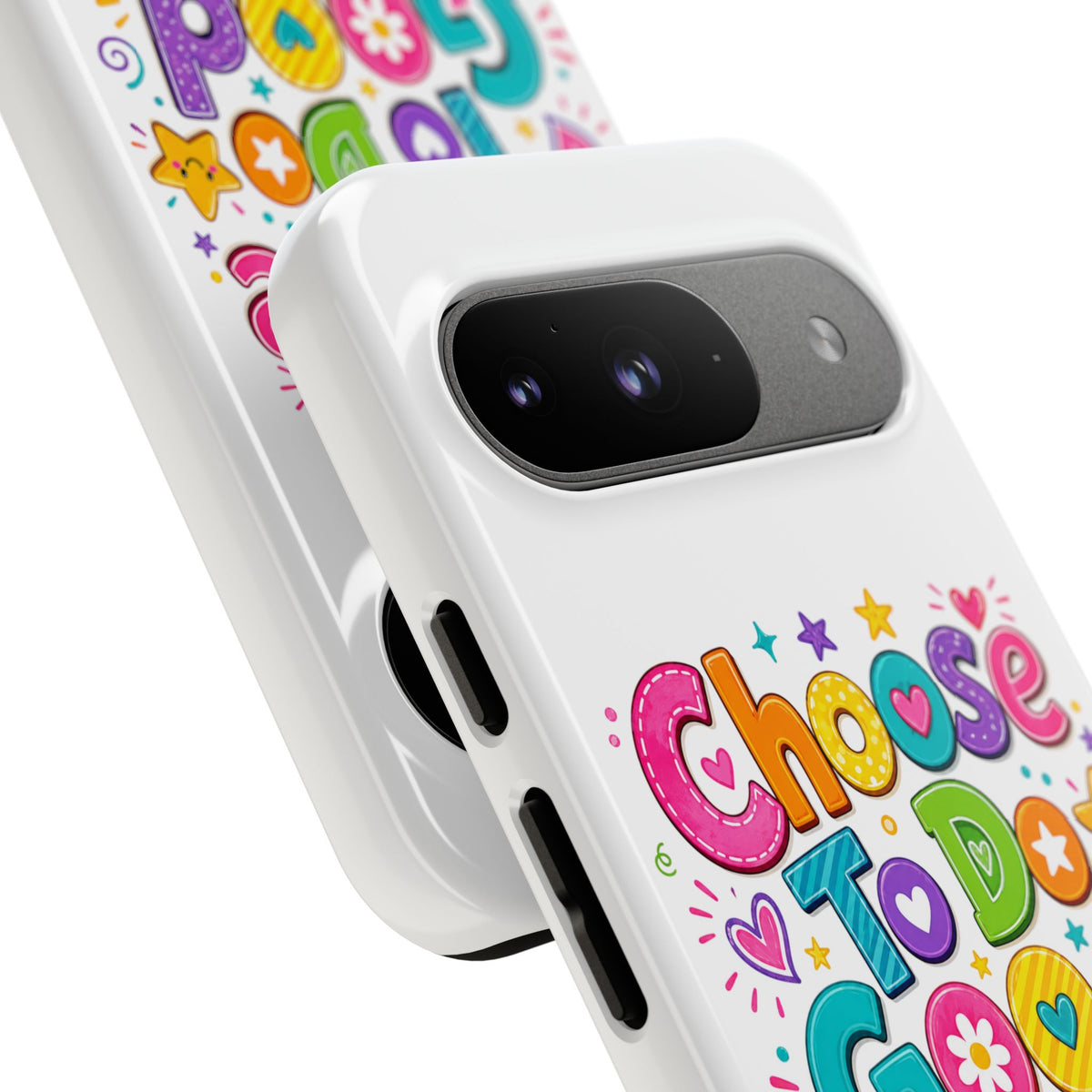 Girls Choose To Do Good Inspirational Tough Phone Case – Glossy or Matte