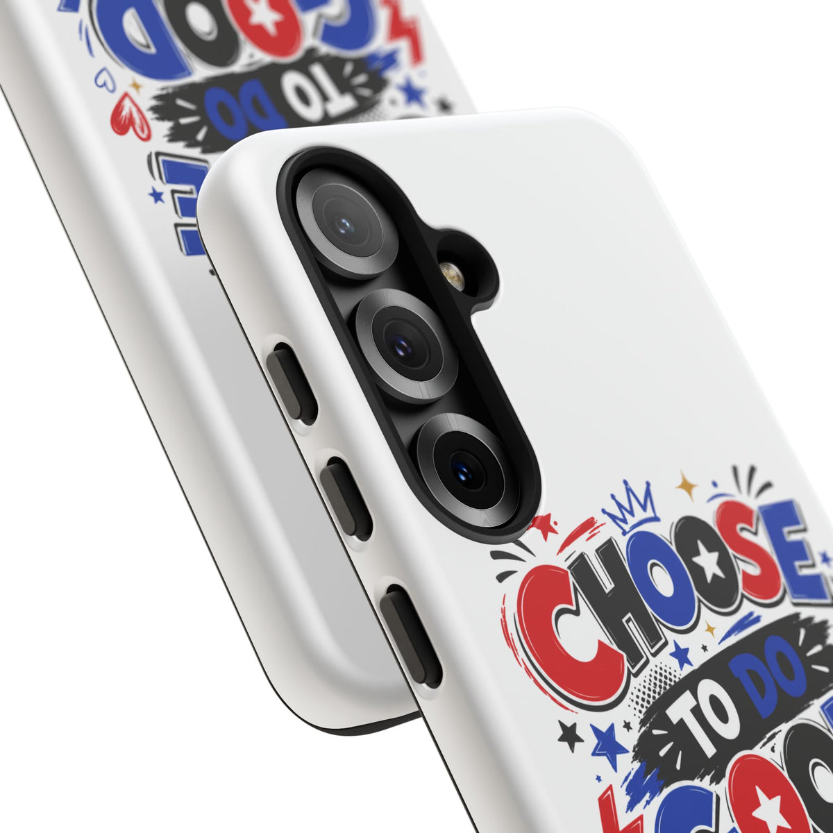 Boys Choose To Do Good Inspirational Tough Phone Case – Glossy or Matte