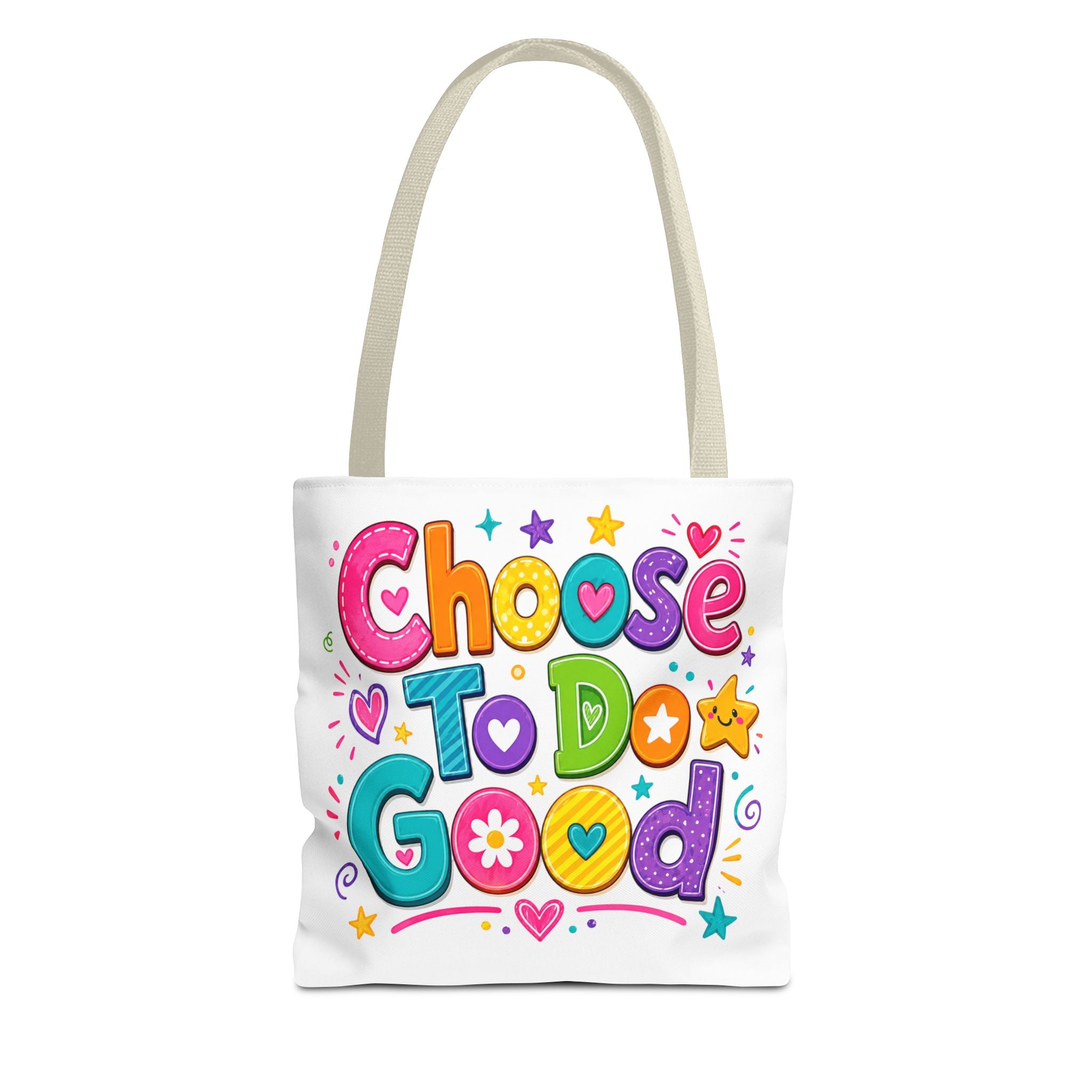 Choose To Do Good Girls Tote Bag | Knuckle Up Kids