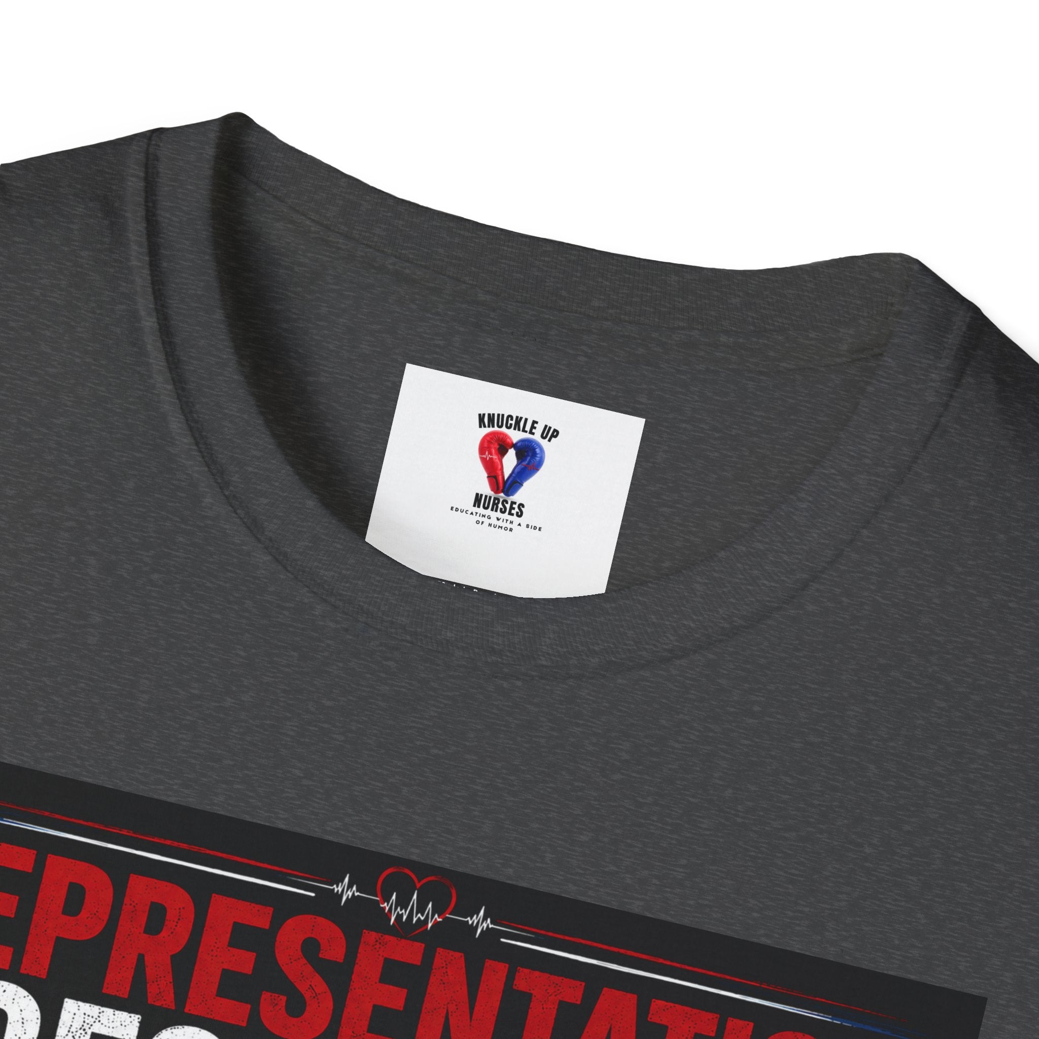 Representation Does Matter | Inspirational Graphic T-Shirt | Knuckle Up Believers
