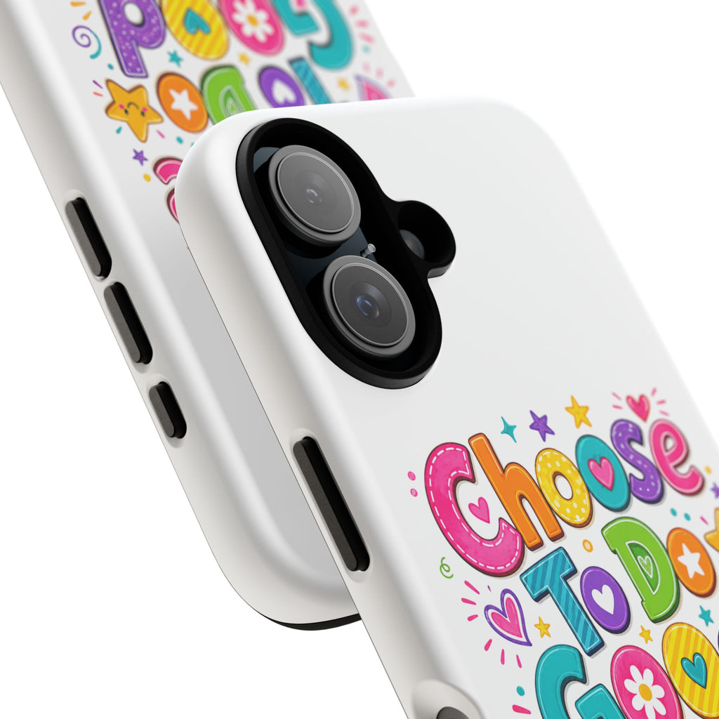 Choose To Do Good Girls iPhone 16 Phone Case | Knuckle Up Kids