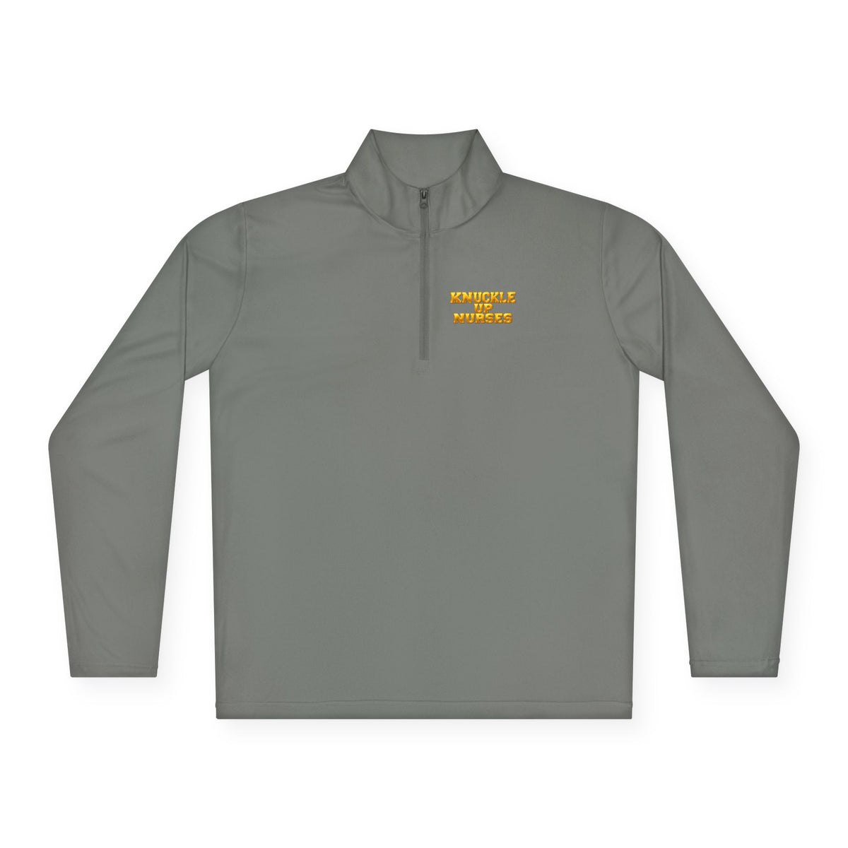 Knuckle Up Nurses Lightweight Quarter-Zip Pullover